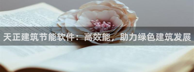 E尊国际：天正建筑节能软件：高效能，助力绿色建筑发展