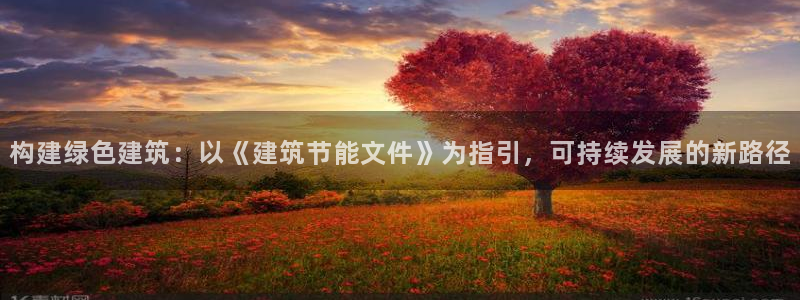 e尊国际客户端：构建绿色建筑：以《建筑节能文件》为指引，可持续发展的新路径