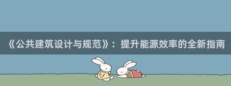 e尊国际7779：《公共建筑设计与规范》：提升能源效率的全新指南